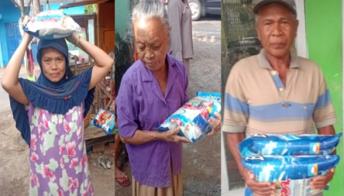 CV Selaras Damai Gemilang Salurkan Bantuan Beras Lewat Program CSR, Warga Terdampak: “Terima Kasih Mas Dani”
